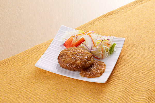 直火焼きハンバーグ和風おろしぽん酢ソース