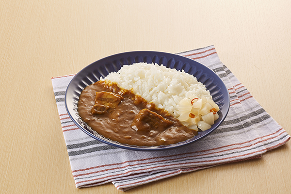 いつものポークカレー